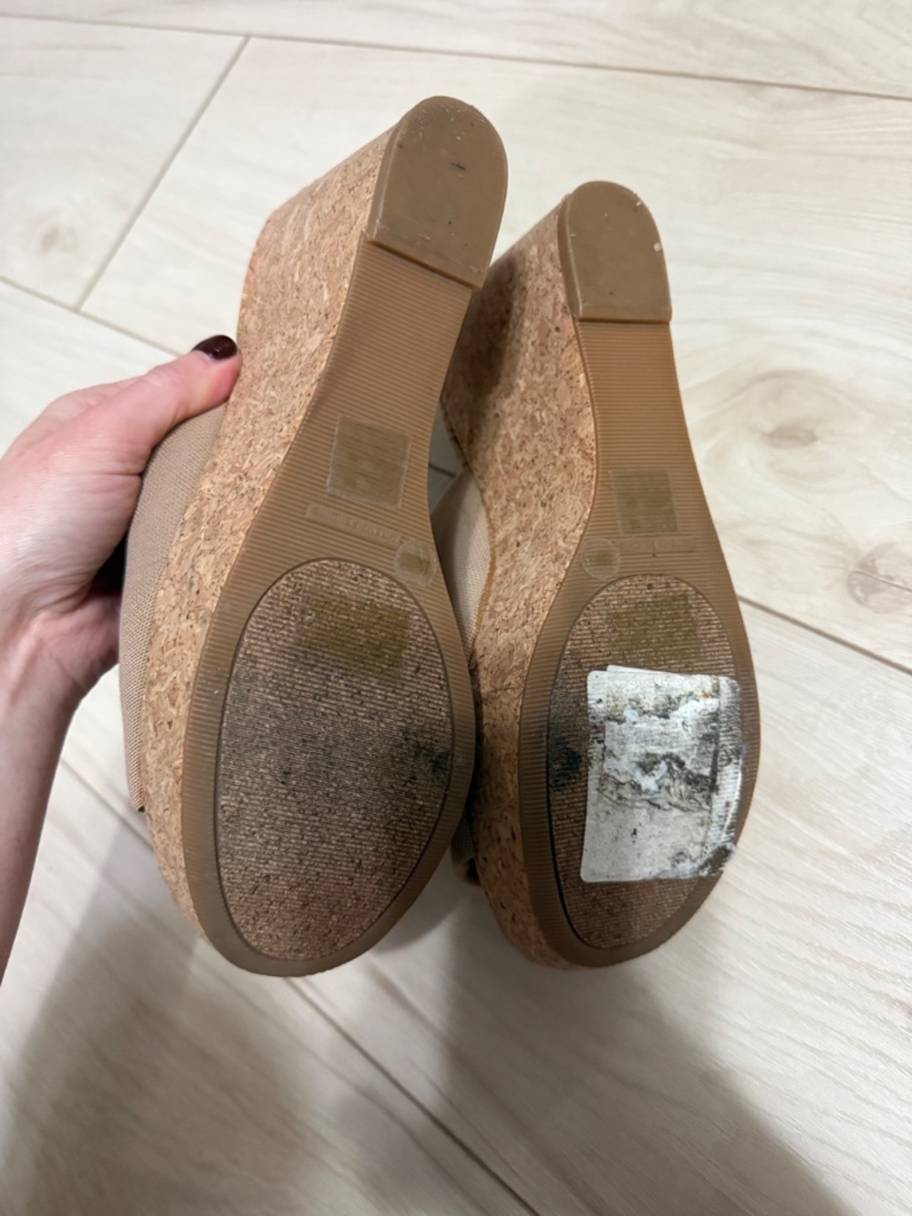 Lucky Brand | Marilyn Cork Wedge | 8.5 - Picture 6 of 6